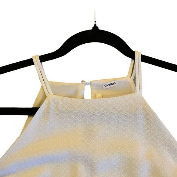 EUC cooper & ella White Sleeveless Top - Picture 4 of 6